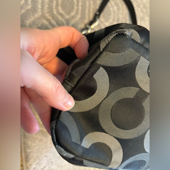 Coach Black/Grey Madison Bag - Picture 11 of 16